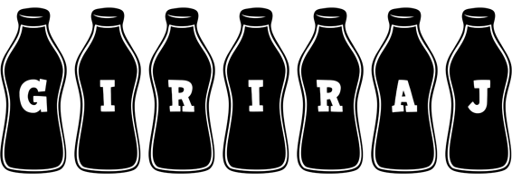 Giriraj bottle logo