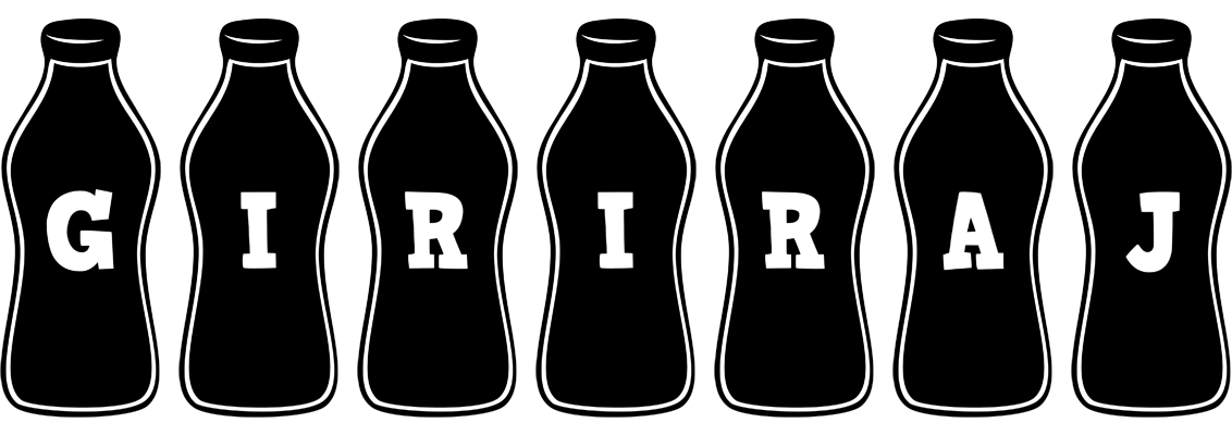 Giriraj bottle logo
