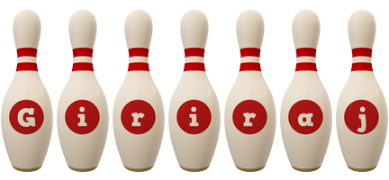 Giriraj bowling-pin logo