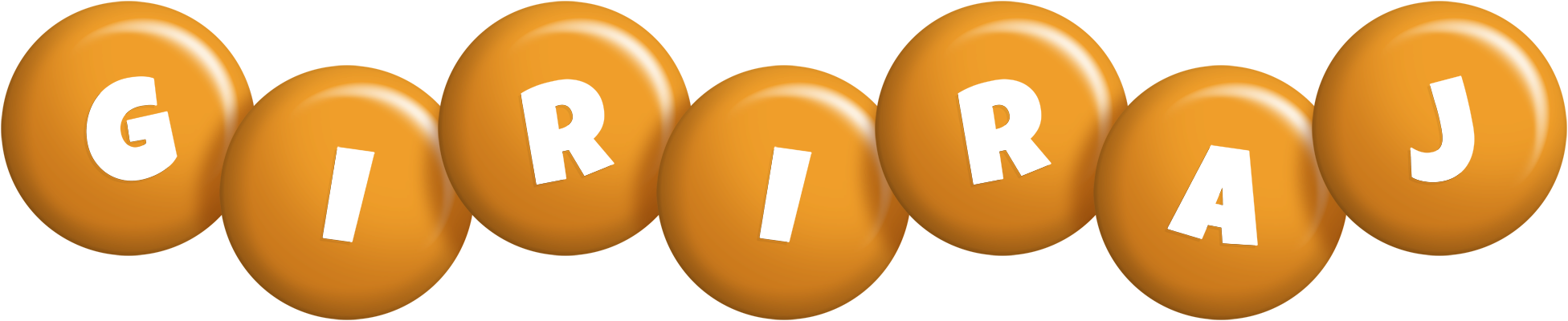Giriraj candy-orange logo