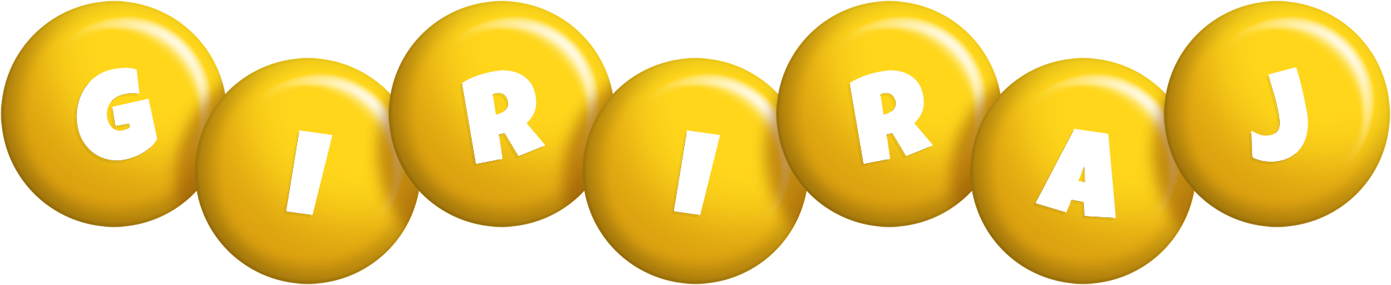 Giriraj candy-yellow logo