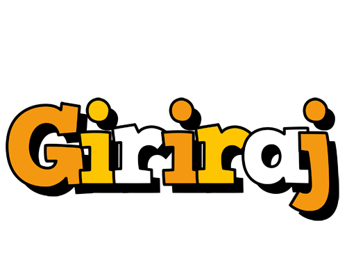 Giriraj cartoon logo