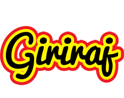 Giriraj flaming logo