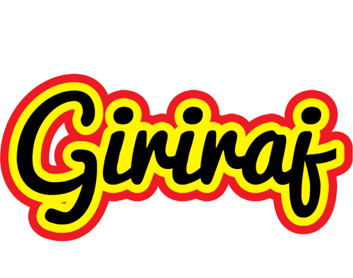 Giriraj flaming logo
