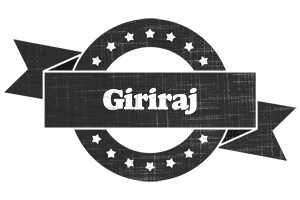 Giriraj grunge logo