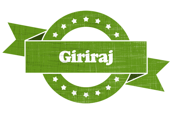 Giriraj natural logo
