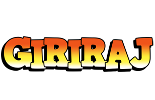 Giriraj sunset logo