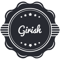 Girish badge logo
