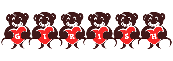 Girish bear logo