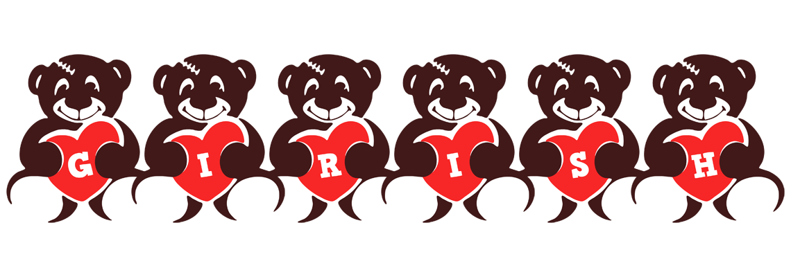 Girish bear logo