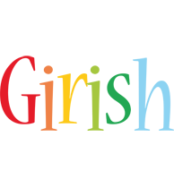 Girish birthday logo