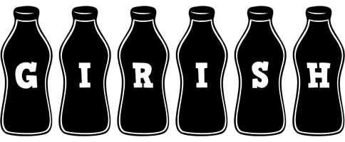 Girish bottle logo