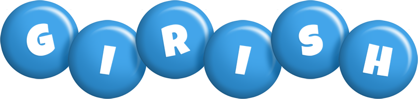 Girish candy-blue logo