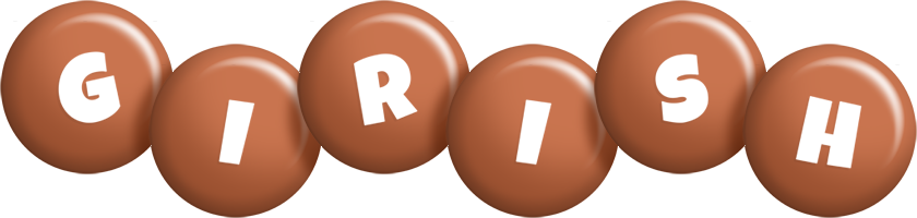 Girish candy-brown logo