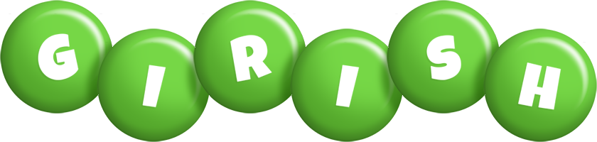 Girish candy-green logo