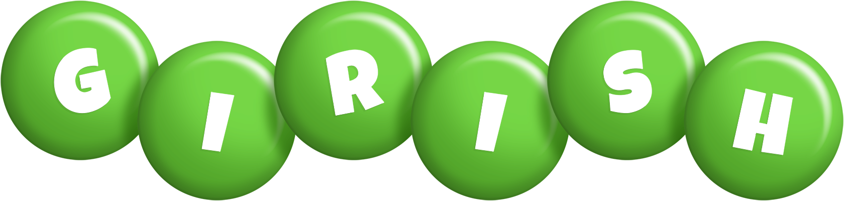 Girish candy-green logo