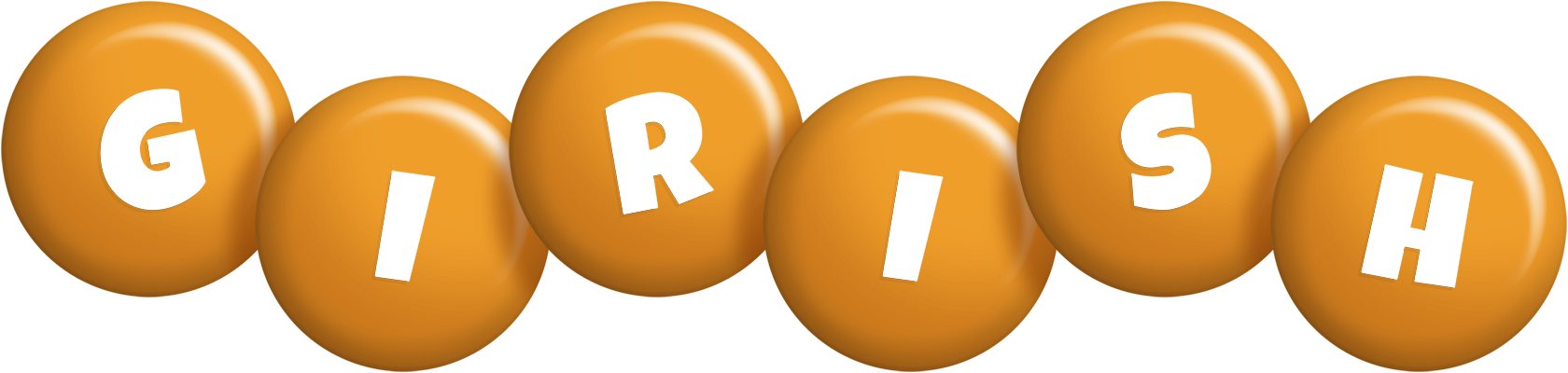 Girish candy-orange logo