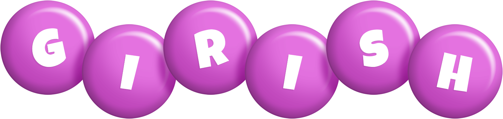 Girish candy-purple logo