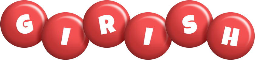 Girish candy-red logo