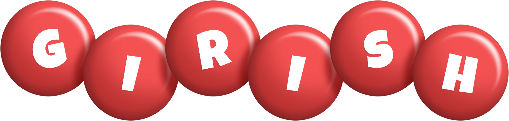 Girish candy-red logo
