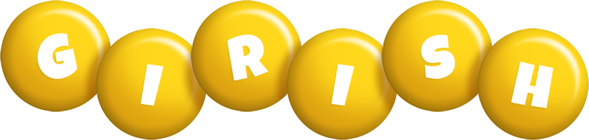 Girish candy-yellow logo