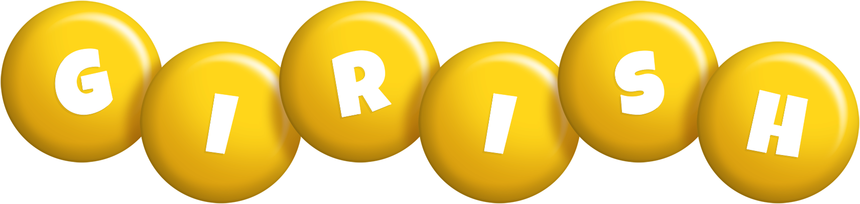 Girish candy-yellow logo