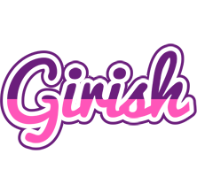 Girish cheerful logo