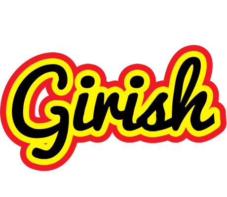 Girish flaming logo