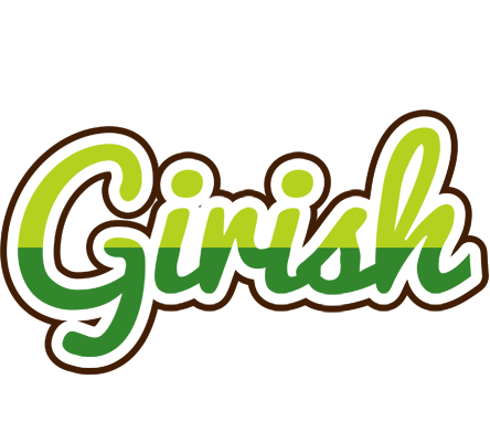 Girish golfing logo