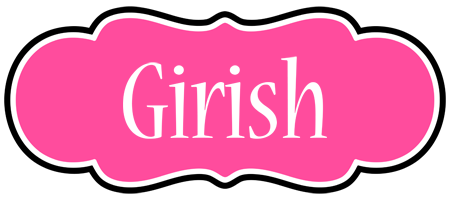 Girish invitation logo