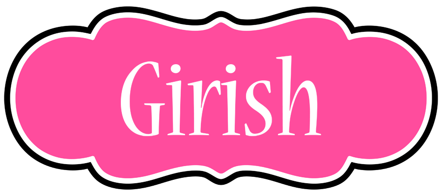 Girish invitation logo
