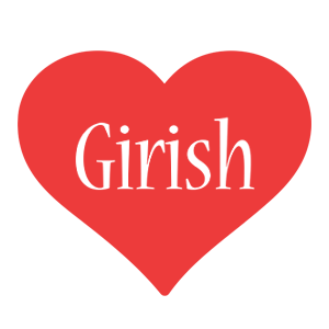 Girish love logo