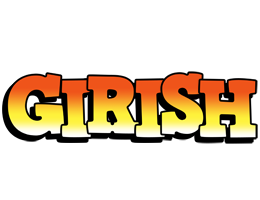 Girish sunset logo