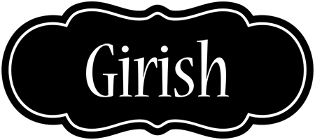 Girish welcome logo