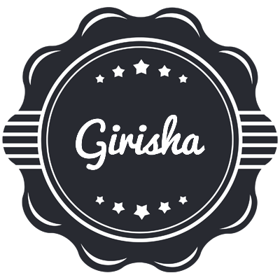 Girisha badge logo