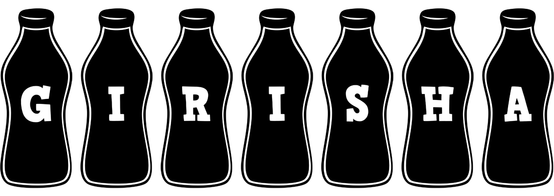 Girisha bottle logo