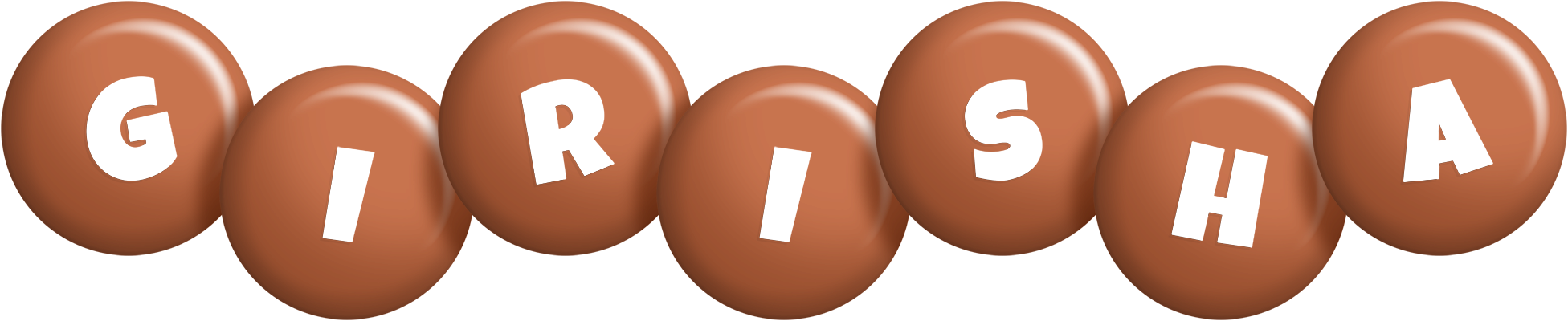Girisha candy-brown logo