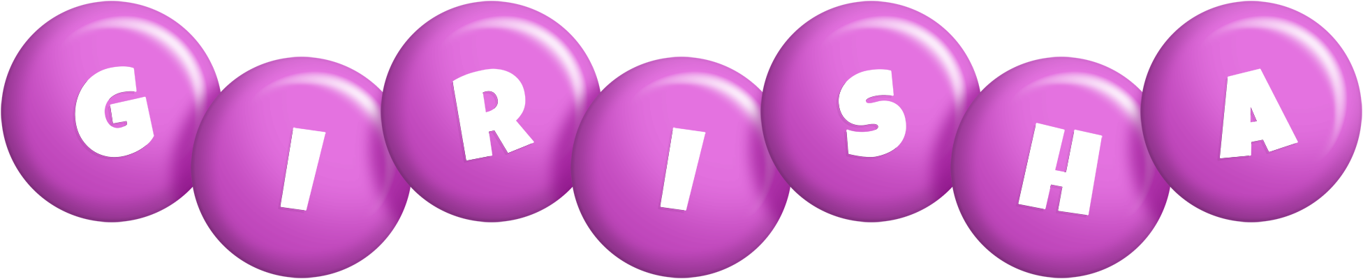 Girisha candy-purple logo