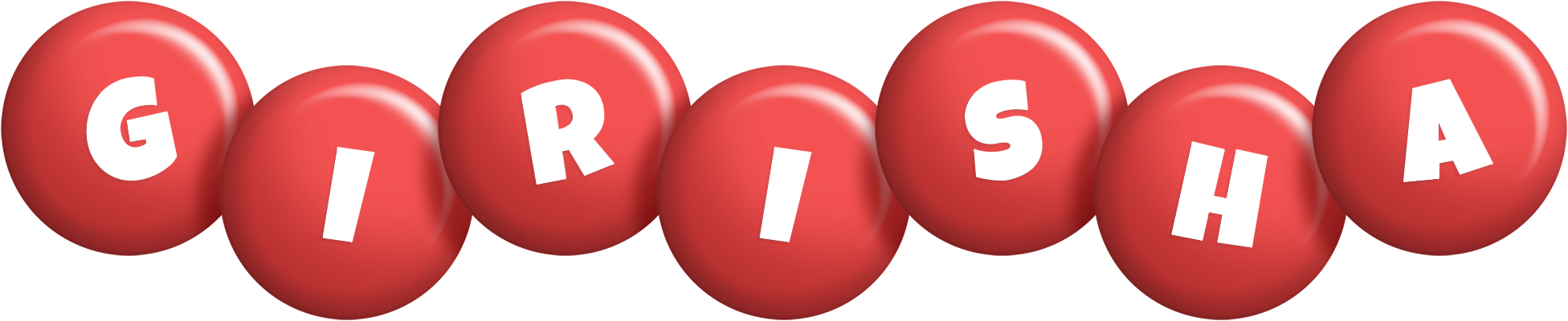 Girisha candy-red logo