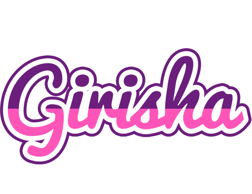 Girisha cheerful logo