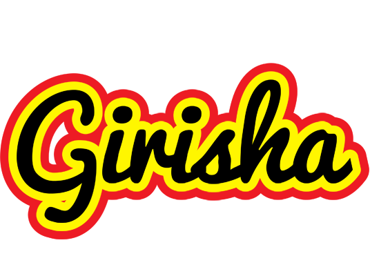 Girisha flaming logo