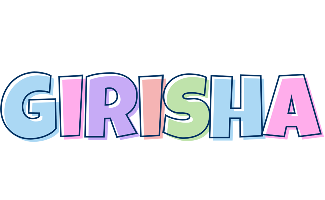 Girisha pastel logo