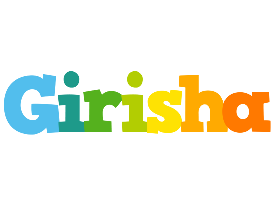 Girisha rainbows logo