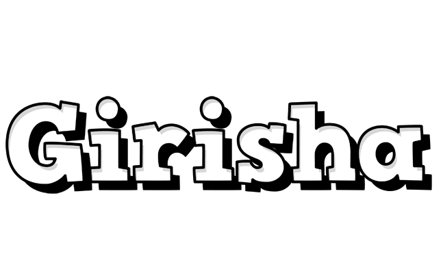 Girisha snowing logo