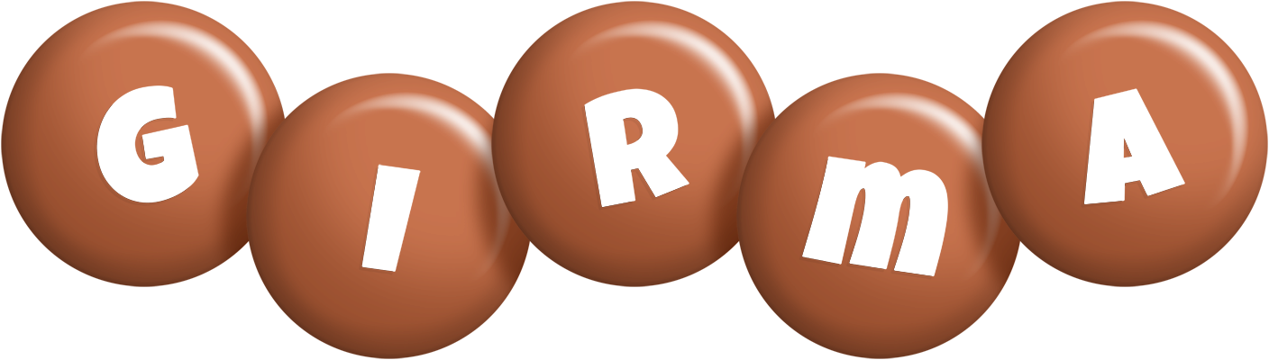 Girma candy-brown logo
