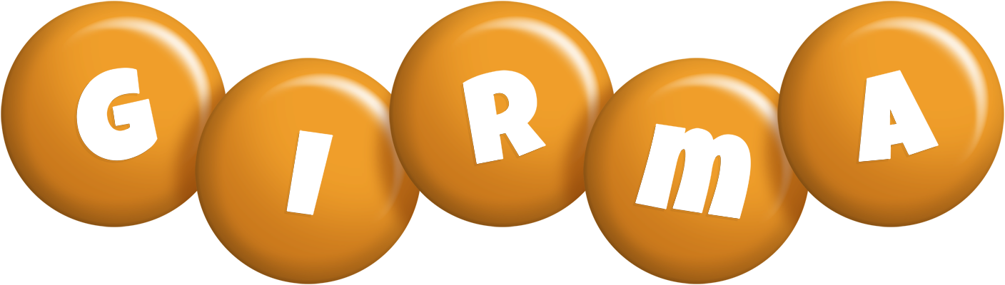 Girma candy-orange logo