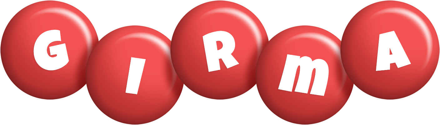 Girma candy-red logo