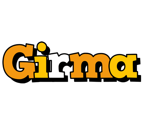 Girma cartoon logo