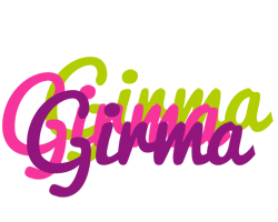 Girma flowers logo