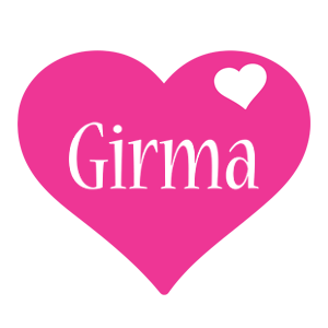 Girma love-heart logo